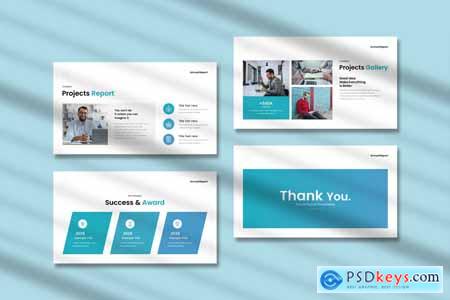 Annual Report Presentation Keynote Template
