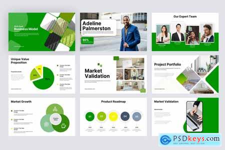 Pitch Deck Business Model PowerPoint Template