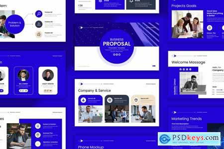 Business Proposal Presentation Keynote Template