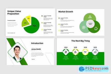 Pitch Deck Business Model PowerPoint Template