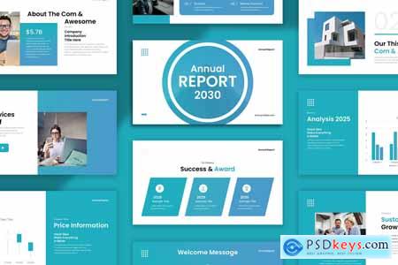 Annual Report Presentation Keynote Template