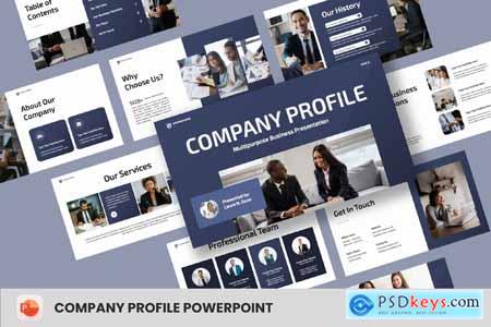 Multipurpose Company Profile PowerPoint