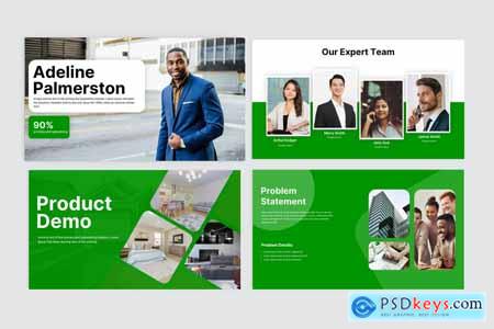 Pitch Deck Business Model PowerPoint Template