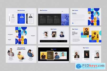 Blue Agent Business Plan PowerPoint Presentation