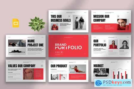 Brand Portfolio Presentation Google Slide Template