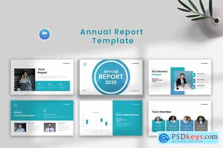 Annual Report Presentation Keynote Template