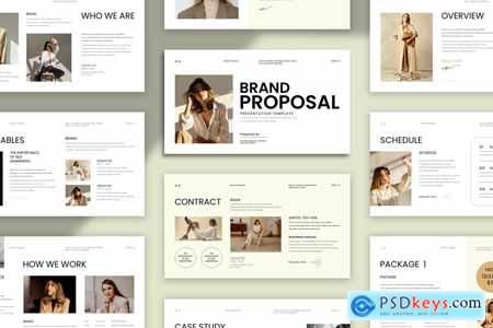 Brand Proposal Presentation PowerPoint Template