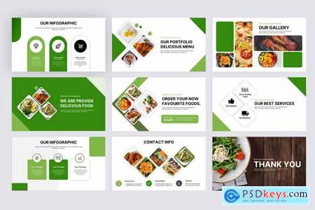 Tasty & Healthy Delicious PowerPoint