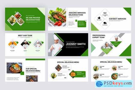 Tasty & Healthy Delicious PowerPoint