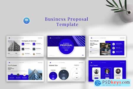 Business Proposal Presentation Keynote Template