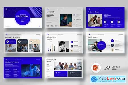 Business Proposal Presentation PowerPoint Template