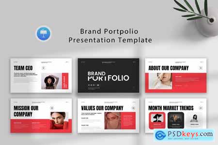 Brand Portfolio Presentation Keynote Template