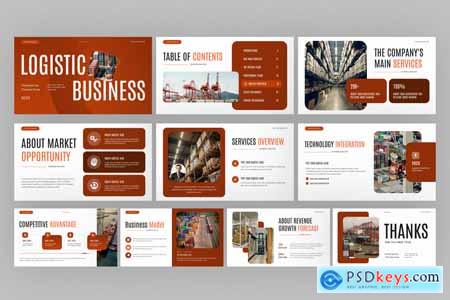 Professional Logistic Business PowerPoint