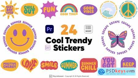 24 Cool Trendy Stickers Premiere Pro 59985182