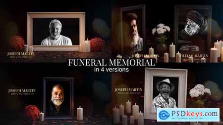 Funeral Memorial Slideshow  In Loving Memory Tribute Video 60045103