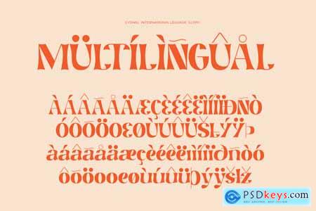Cydnel - Vintage-inspired Display Serif