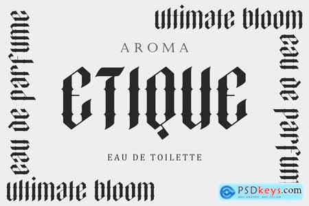 Blanco Styled  Modern Blackletter