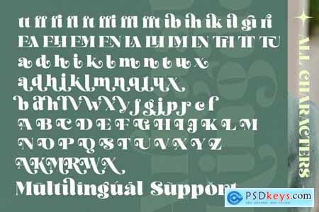 Arilast Kingde - Modern Alternate Serif Font