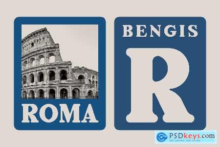 Bengis - Bold Serif Font