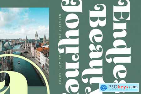 Arilast Kingde - Modern Alternate Serif Font