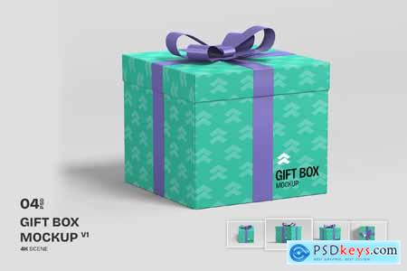 Gift Box - Mockup