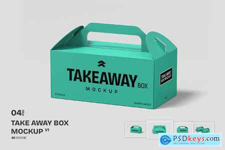 Take Away Box - Mockup