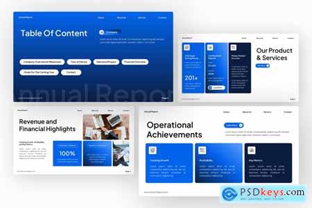 Annual Report - PowerPoint Template