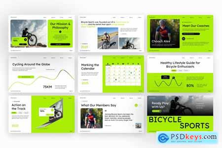 Bicycle Sports - PowerPoint Template