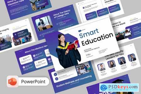 Modern Smart Education Presentation PowerPoint