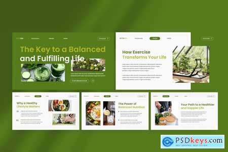 Healthy Lifestyle & Wellness PowerPoint