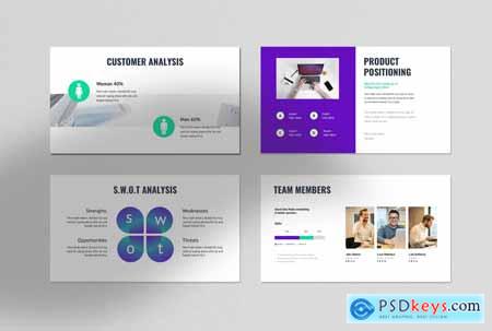Simple Minimal Presentation Template