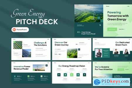 Green Energy Investor Pitch Deck PowerPoint