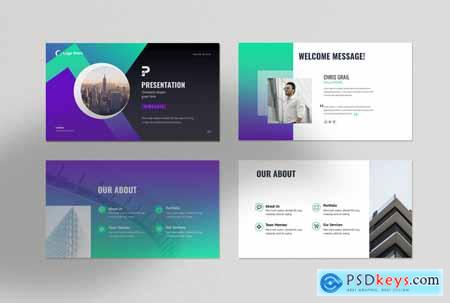 Simple Minimal Presentation Template