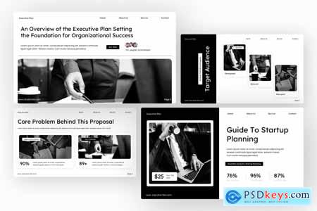 Executive Plan - PowerPoint Template