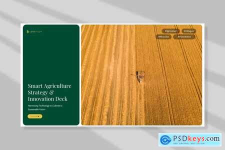 Smart Agriculture AI Insights Deck PowerPoint