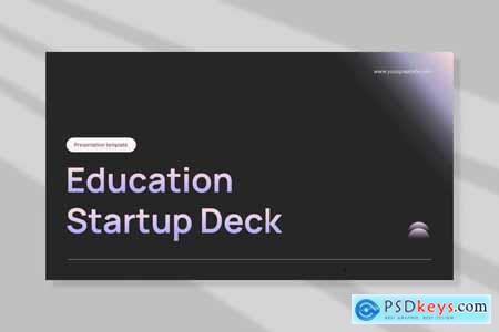 Education Technology Pitch Deck PowerPoint