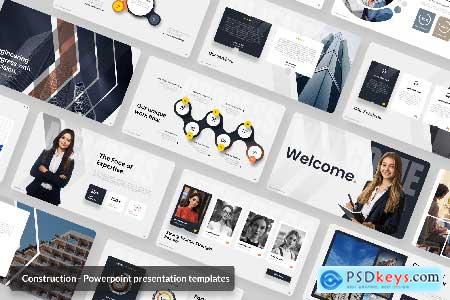 Construction - Powerpoint Presentation Templat