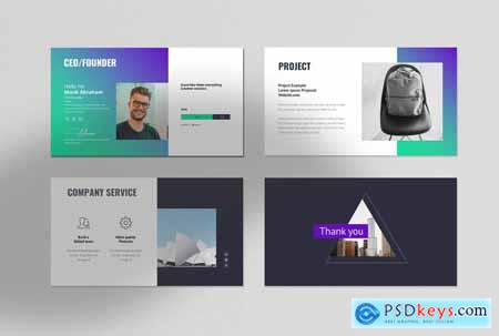 Simple Minimal Presentation Template