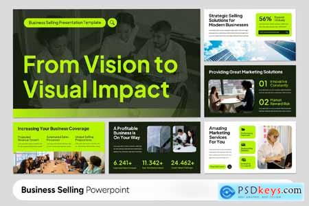 Modern Business Selling Powerpoint
