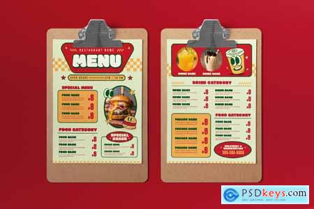 Fast Food Menu