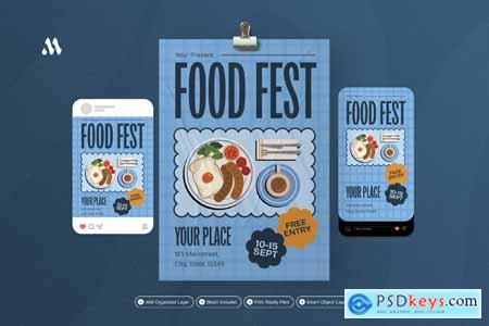 Food Fest - Flyer Set