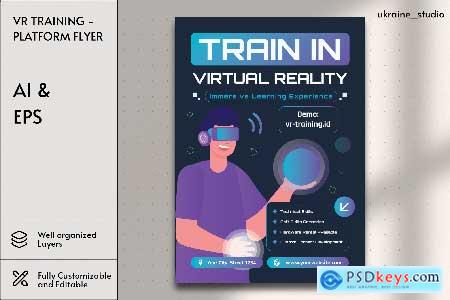 VR Training - Platform Flyer