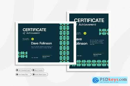 Coals Achievement - Certificate