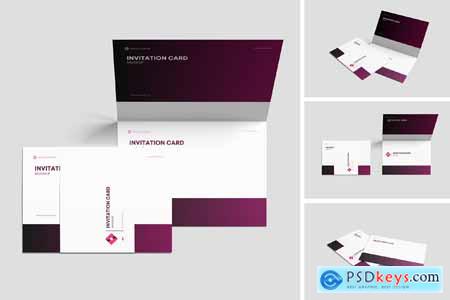 Invitation Card Mockup