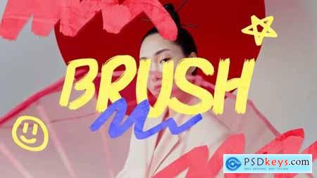 Brush Typogtaphy and Elements 60175226