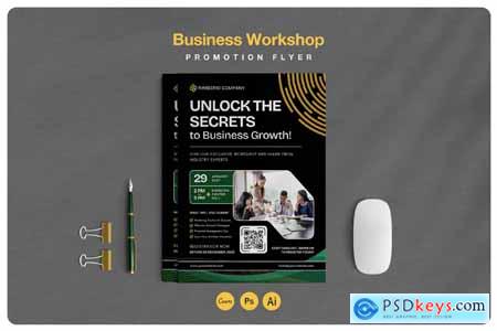 Professional Business Workshop Flyer