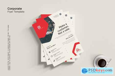 Clean Corporate Flyer Template