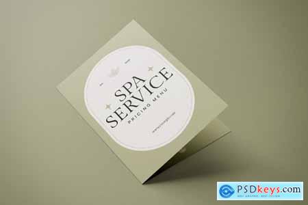 Spa Service Pricing Brochure