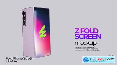 Z Fold Phone Mockup 60229445