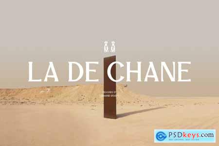 La De Chane Display Font